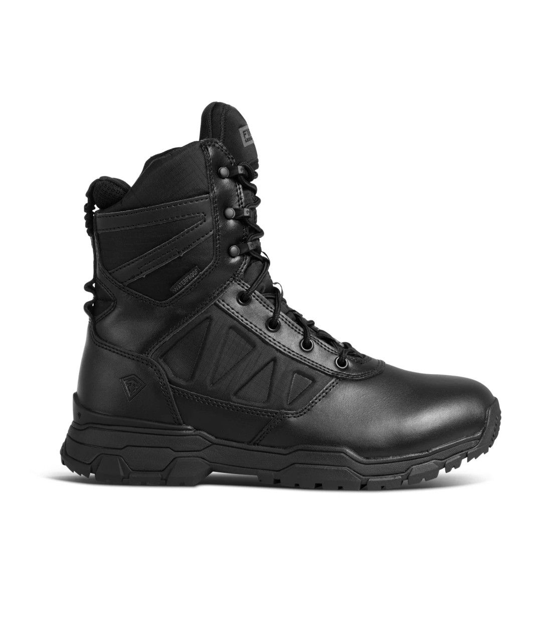 First Tactical  7&quot; Urban Operator Side Zip H2O Black Men&#39;s 8.5