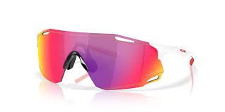 Oakley Cybr Dyno Polished White w/Prizm Road Lenses