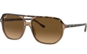 Ray-Ban Bill One Havana on Transparent Brown w/Brown Gradient Polar