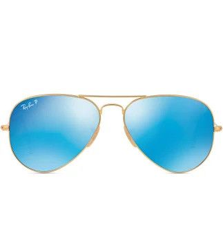 Ray-Ban Aviator Blue Mirror Lens