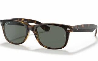 Ray-Ban New Wayfarer Tortoise Green Lens