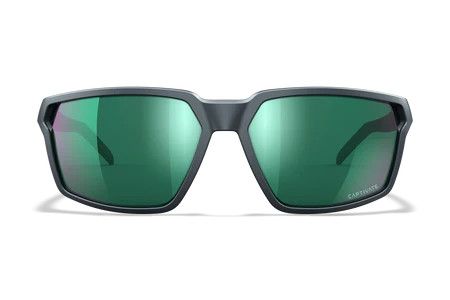 Wiley X Sierra Matte Graphite Frame with CAPTIVATE™ Polarized Green Mirror Lenses