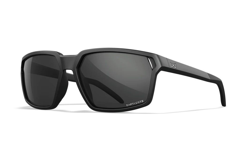 Wiley-X Sierra  Matte Black Frame with CAPTIVATE™ Grey (Non-Polarized) Lenses