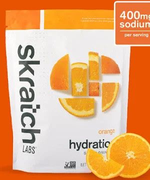 Skratch Labs Hydration Drink Mix Orange 20 Servings