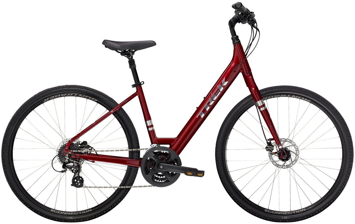 Trek Verve 2 Disc Low Step M Rage Red