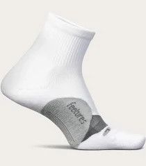 Feetures Elite Light Cushion Quarter White L