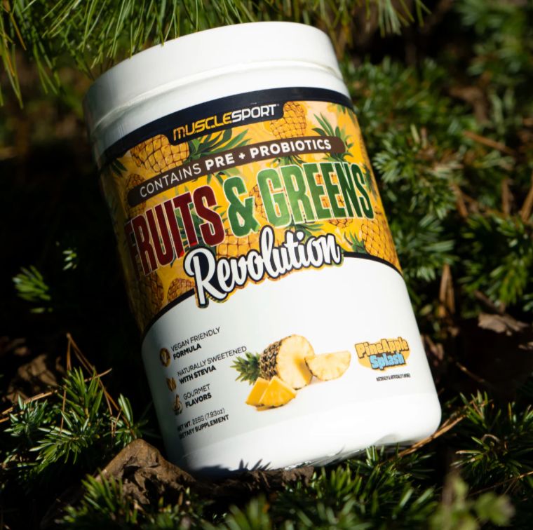 Fruits &amp; Greens, Flavor: Pineapple Splash