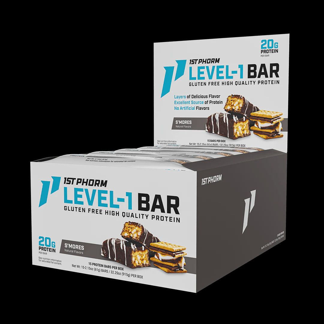 Level-1 Bar (15 pack), Flavor: S’mores