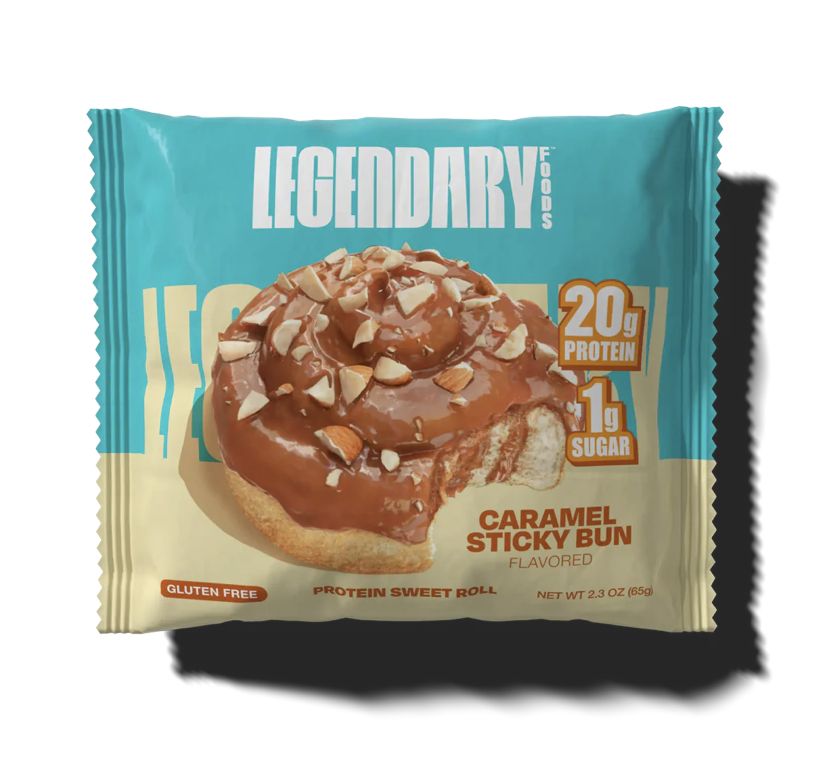 Legendary - Sweet Roll (8 pack), Flavor: Caramel Sticky Bun