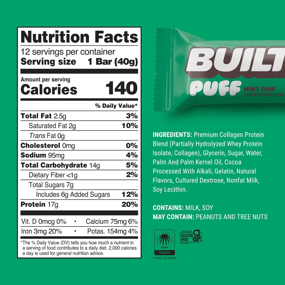 Built Puff (12 pack)