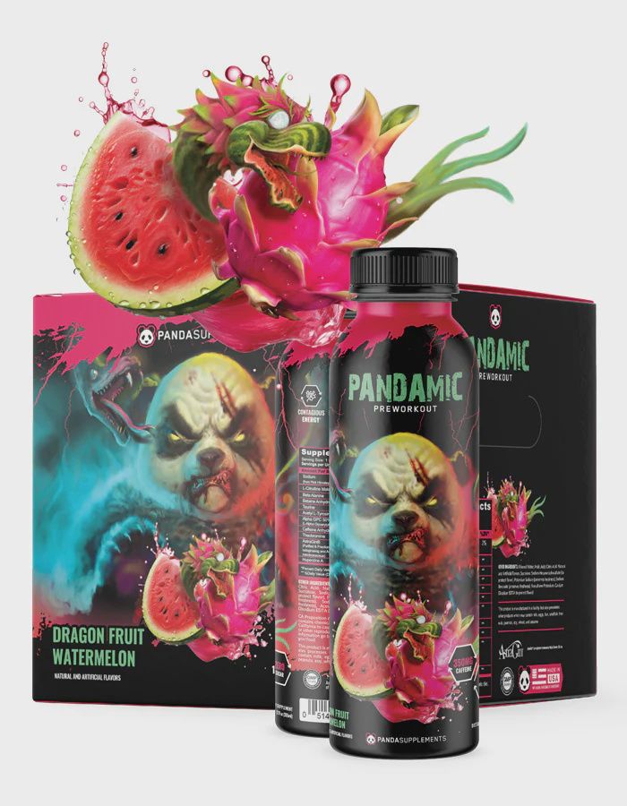 Pandamic RTD (12pack), Flavor: Dragon Fruit Watermelon