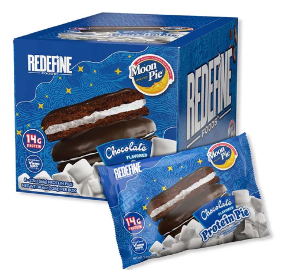 Protein Pie - Moon Pie (8 pack), Flavor: Chocolate