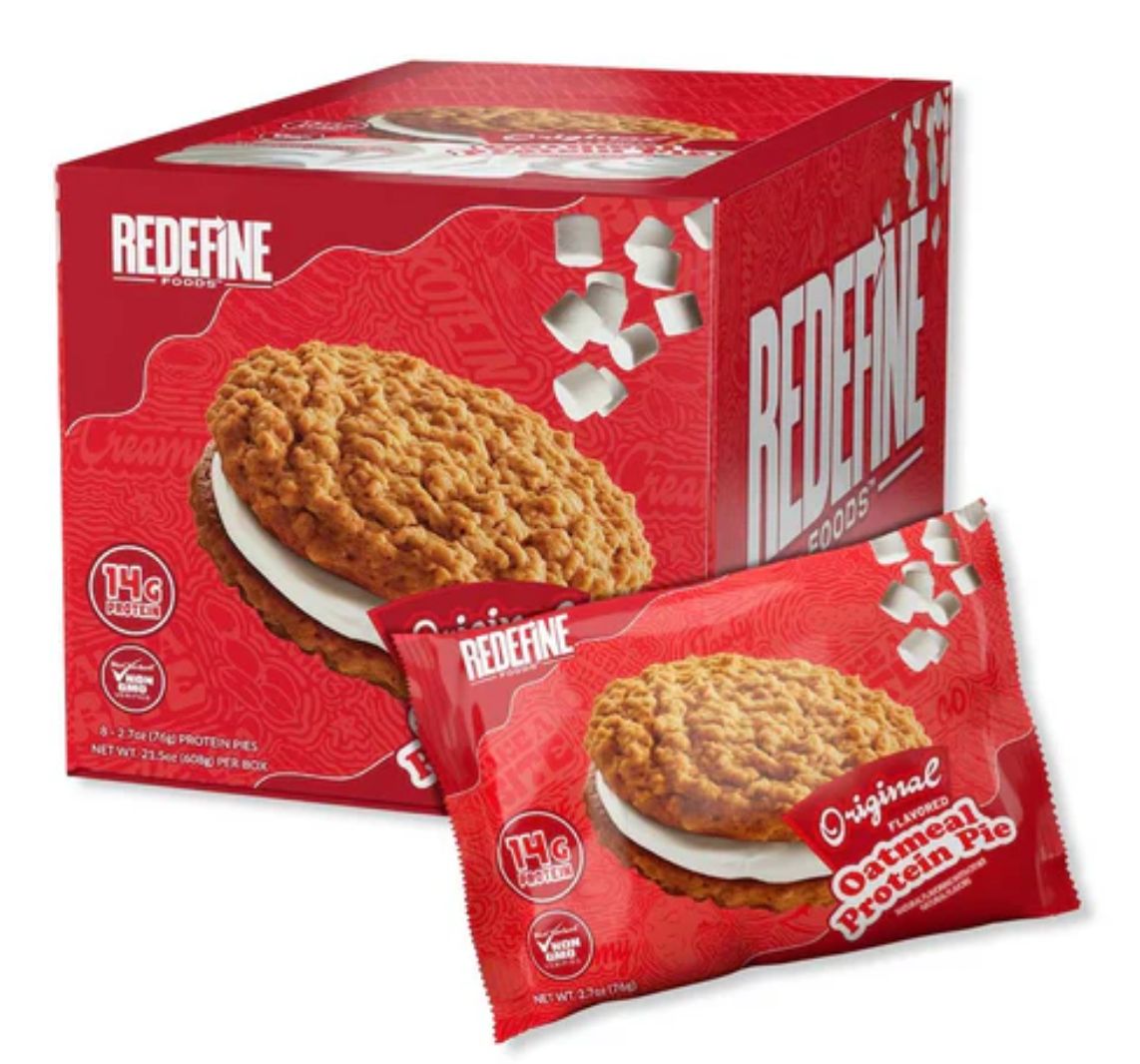 Oatmeal Protein Pie (8 pack), Flavor: Original