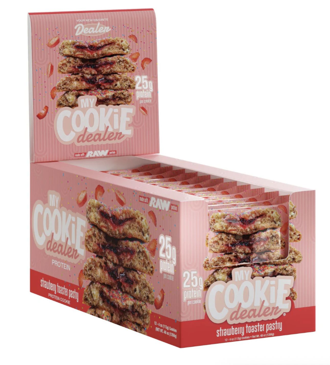 My Cookie Dealer (12 pack), Flavor: Strawberry Toaster Pastry