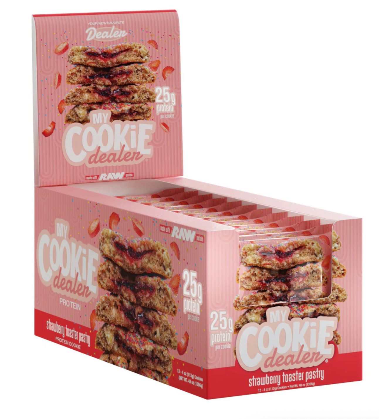 My Cookie Dealer (12 pack), Flavor: Strawberry Toaster Pastry