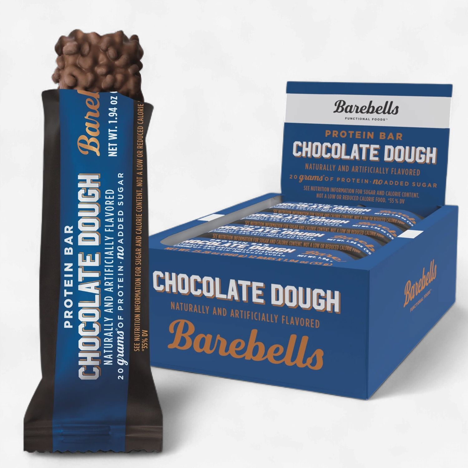 Barebells Bar (12 pack), Flavor: Chocolate Dough