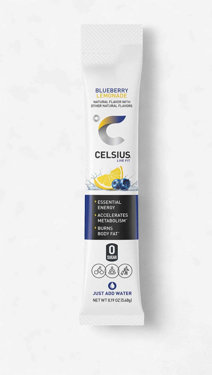 Celsius OTG (14 pack), Flavor: Blueberry Lemonade