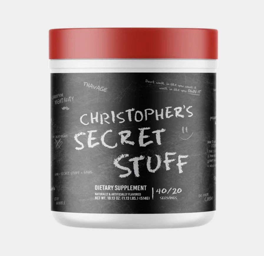 CBUM Pre-Workout, Flavor: Christopher’s Secret Stuff