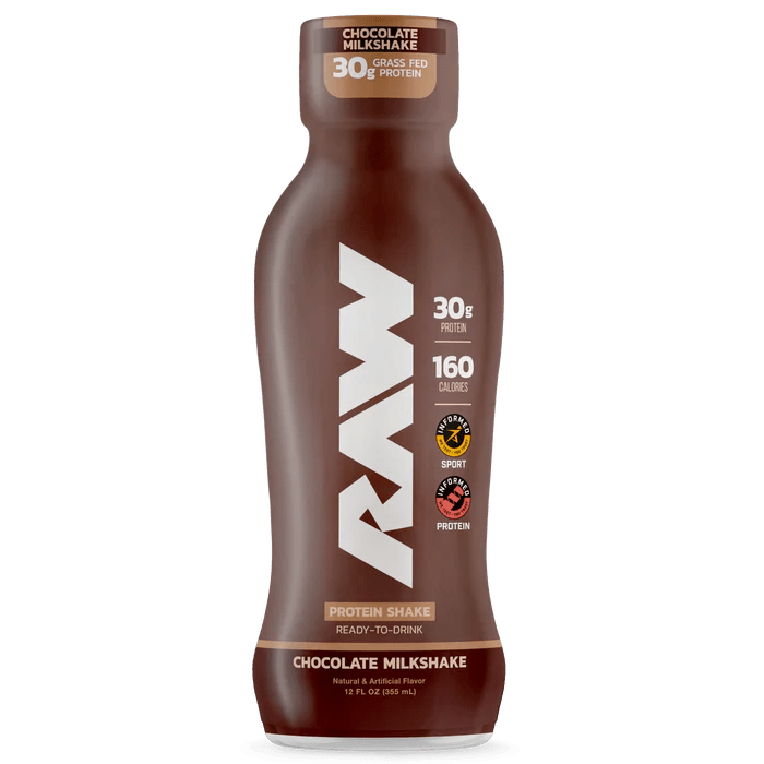 Raw Protein RTD (12 pack), Flavor: Chocolate Milkshake