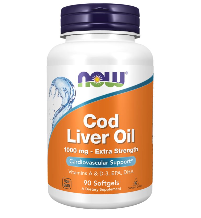 Cod Liver Oil 1000 mg Extra Strength