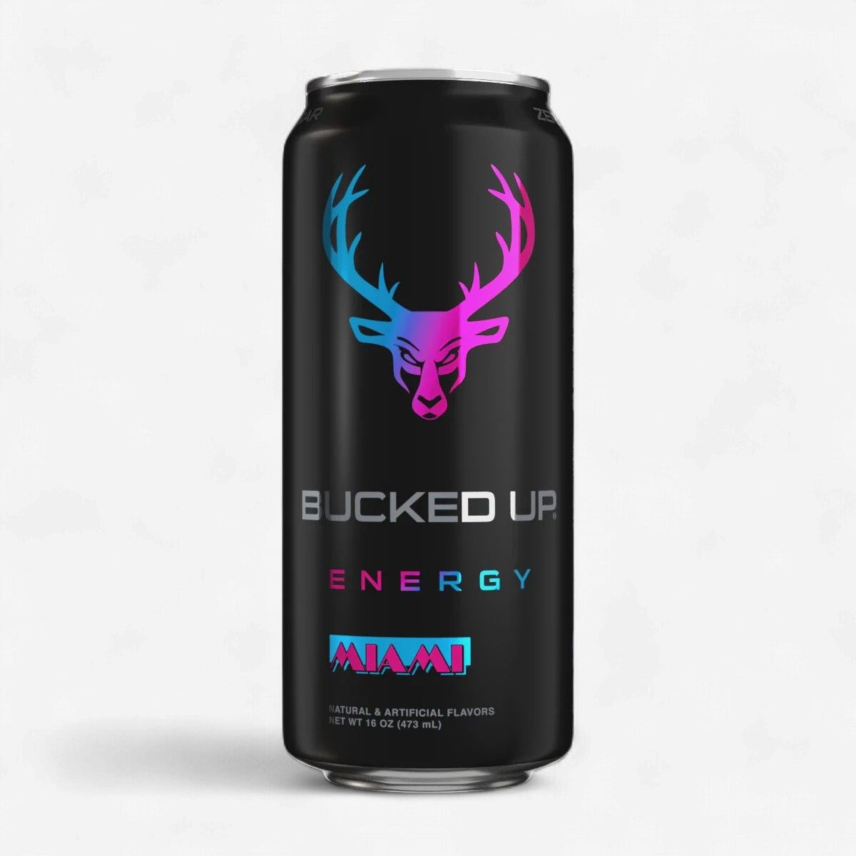 Bucked Up Energy (12 Case), Flavor: Miami Vice