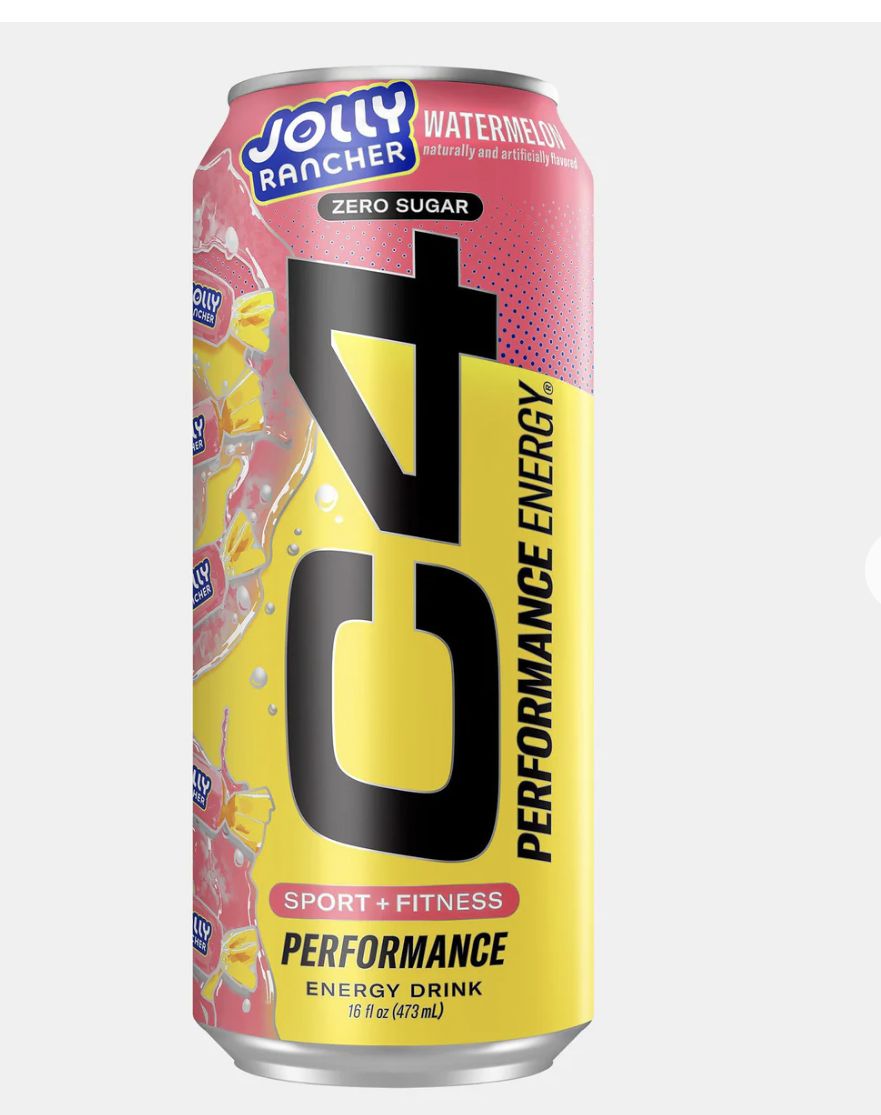 C4 Energy (case), Flavor: Watermelon Jolly Rancher