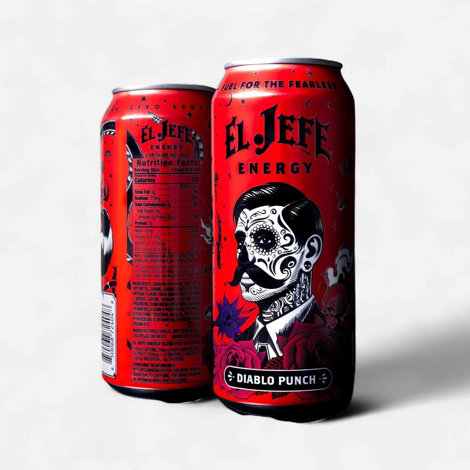 El Jefe Energy (Case), Flavor: Diablo Punch