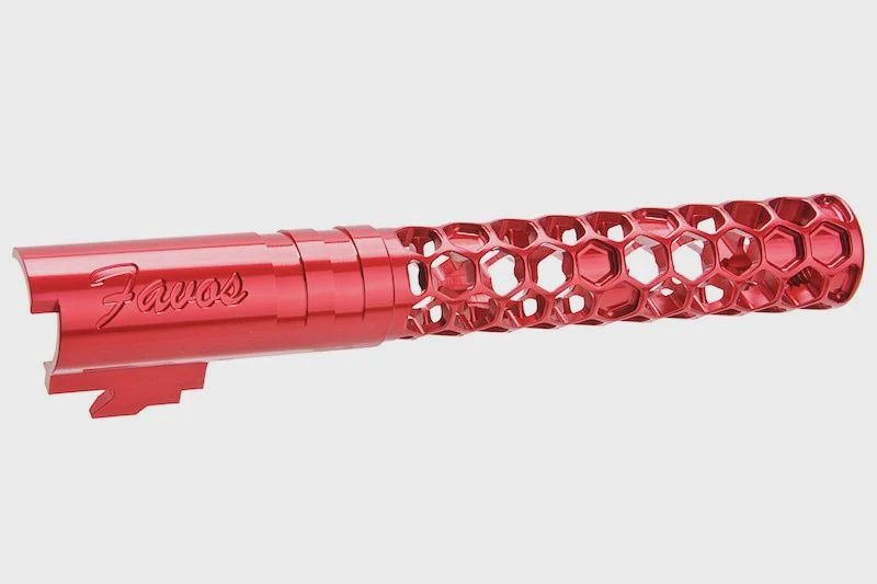 DR Black 5.1 Alu Outer Barrel Favos RED
