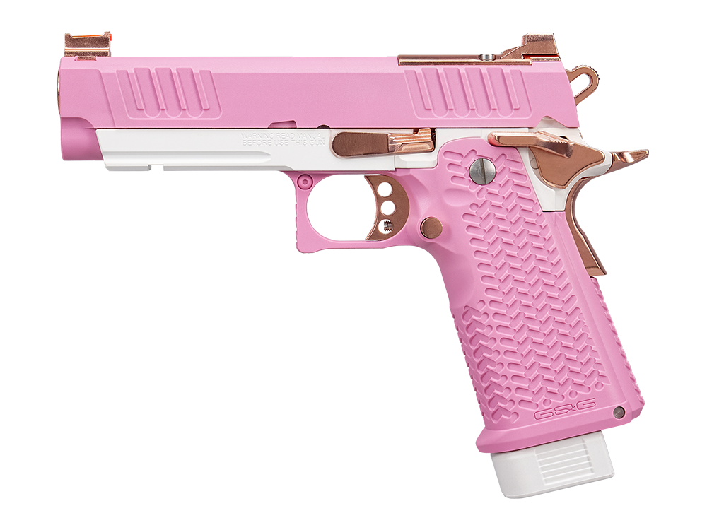 STP 45 GBB + extra mag, Kleur: roos