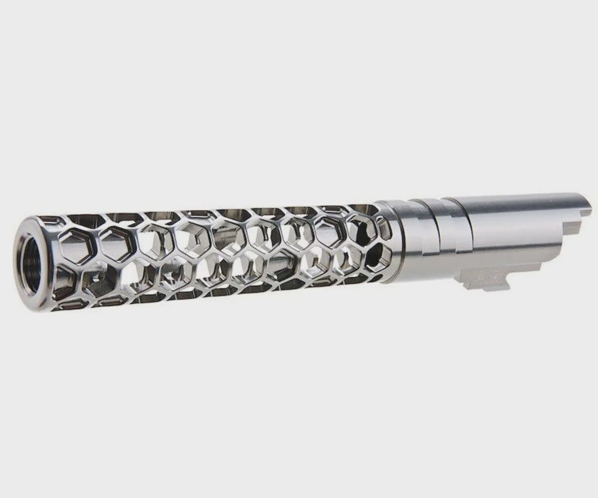 DR Black 5.1 Alu Outer Barrel Favos Silver