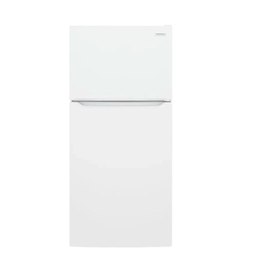 Frigidaire - 20.0 Cu. Ft. Top Freezer Refrigerator - White
