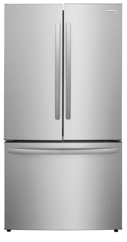 Frigidaire - 36 in 28.8 cu. ft. Standard Depth French Door Refrigerator in with Internal Water Dispenser - Stainless Steel