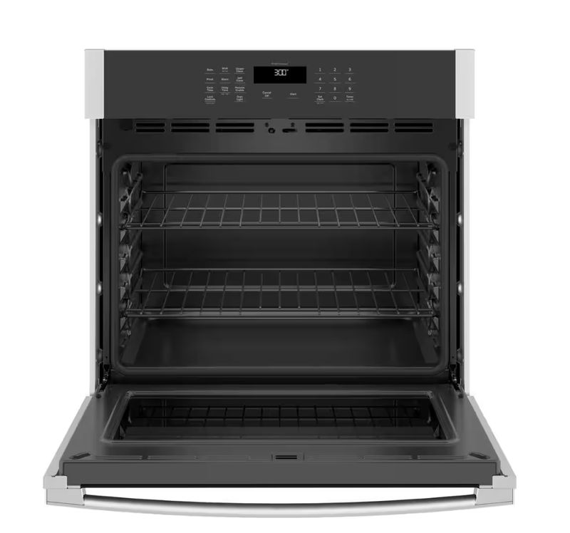 GE - 30" Built-In Single Electric Wall Oven - Stainless Steel