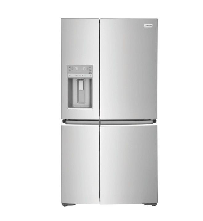 Frigidaire Gallery - 21.5 Cu. Ft. Counter-Depth 4-Door Refrigerator - Stainless Steel