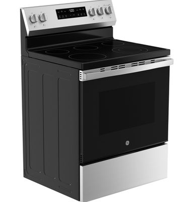 GE 30" Free-Standing Electric Range – Stainless Steel