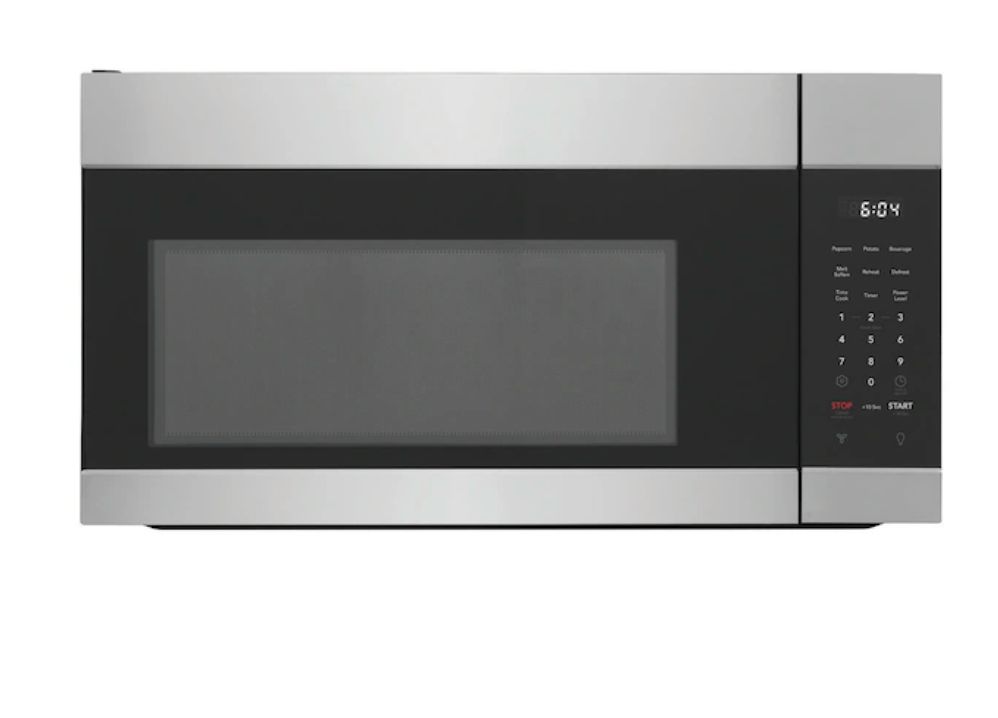 Frigidaire - 1.7 Cu. Ft. Over-The-Range Microwave with Quick Start - Stainless Steel