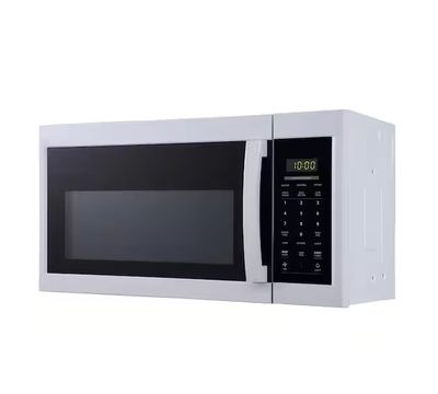 1.7 cu. ft. 1000-Watt Over the Range Microwave in White