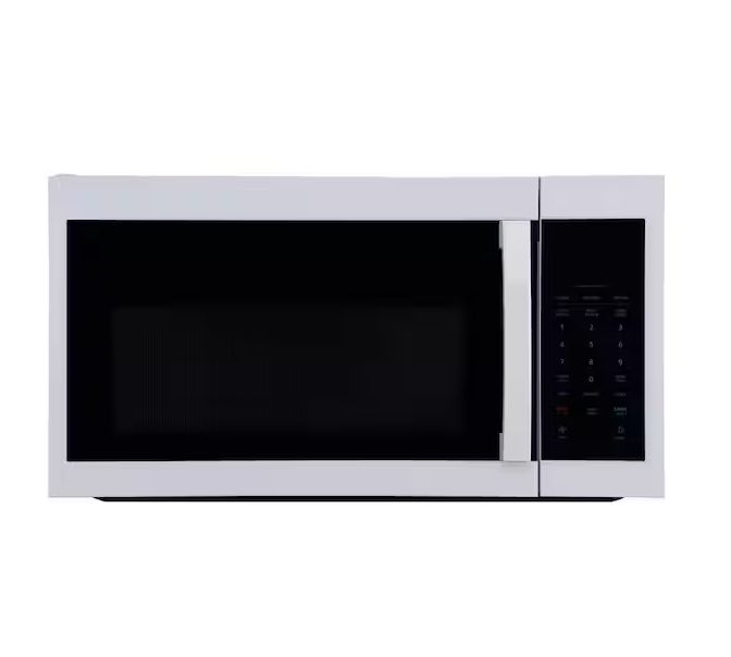 1.7 cu. ft. 1000-Watt Over the Range Microwave in White