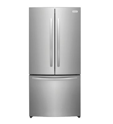Frigidaire - 17.6 Cu. Ft. Counter-Depth French Door Refrigerator - Stainless Steel