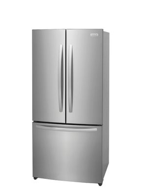 Frigidaire - 17.6 Cu. Ft. Counter-Depth French Door Refrigerator - Stainless Steel