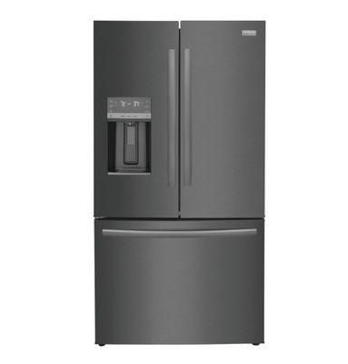 Frigidaire Gallery - 22.6 Cu. Ft. Counter-Depth French Door Refrigerator - Black Stainless Steel