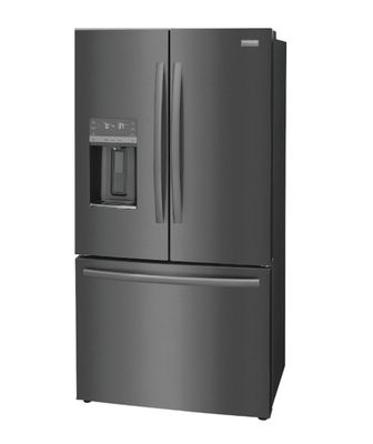Frigidaire Gallery - 22.6 Cu. Ft. Counter-Depth French Door Refrigerator - Black Stainless Steel