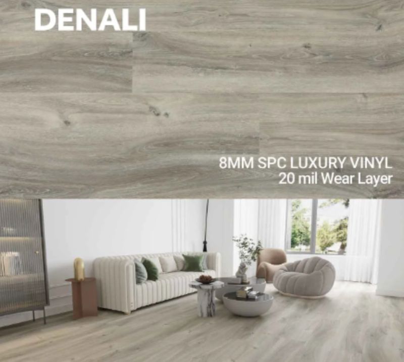 8mm Luxury Vinyl Flooring (18.43 sq. ft per case) | DENALI