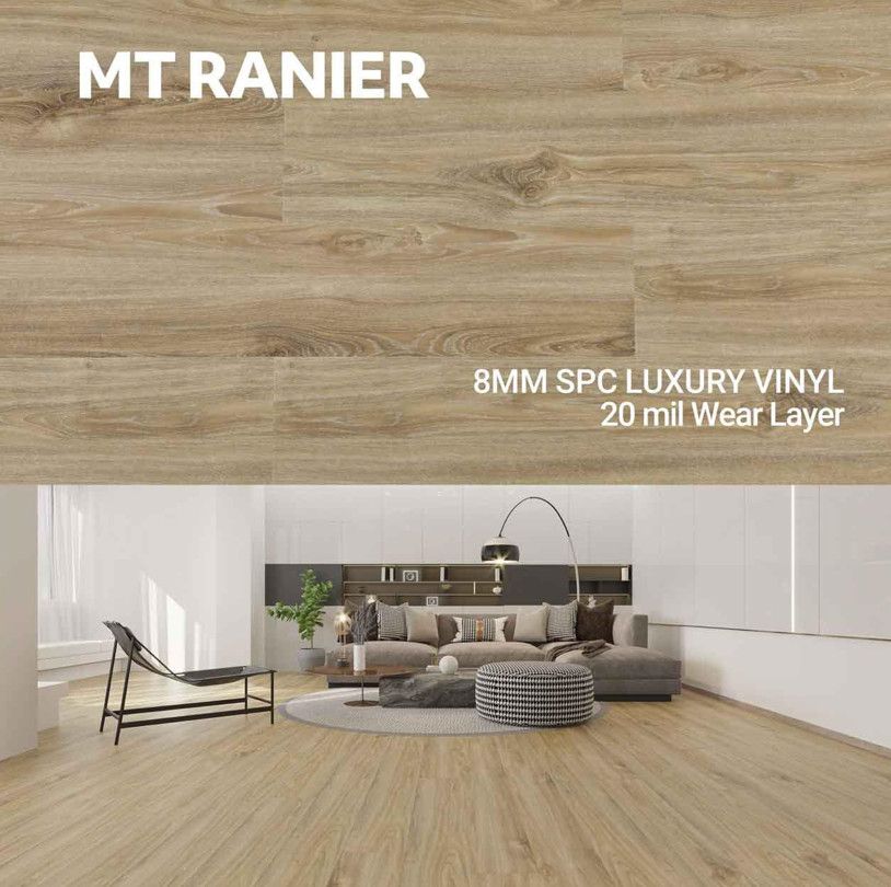 Mt. Ranier 8mm Luxury Vinyl Flooring (18.43 sq. ft per case)