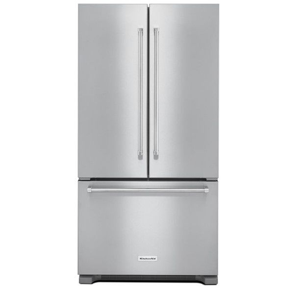 KitchenAid 21.9 cu. ft. Counter-Depth French Door Refrigerator – Stainless Steel