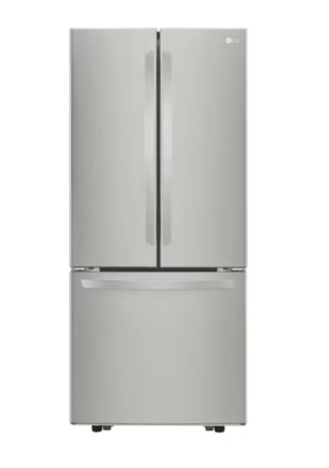LG 21.8 cu. ft. French Door Refrigerator with Ice Maker – Stainless Steel