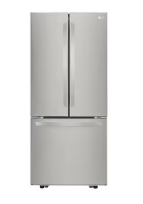 LG 21.8 cu. ft. French Door Refrigerator with Ice Maker – Stainless Steel