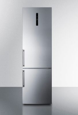 24-Inch Counter-Depth Bottom Freezer Refrigerator – 11.7 cu. ft. Capacity with Glass Shelves &amp; Deli Drawer