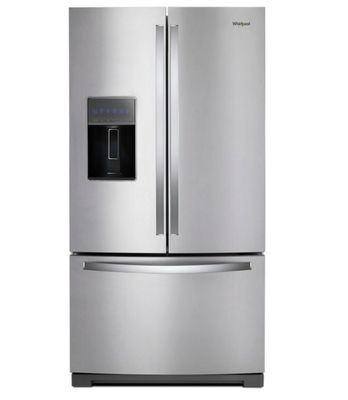 Whirlpool 26.8 Cu. Ft. French Door Refrigerator – Stainless Steel