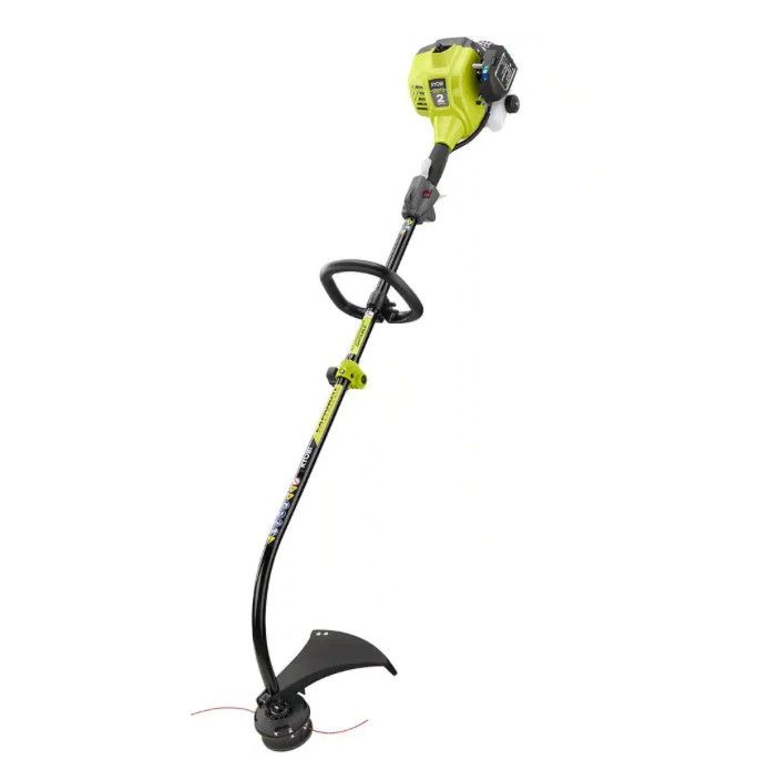 Ryobi 25.4 cc 2-Cycle Full Crank Curved Shaft Gas String Trimmer
